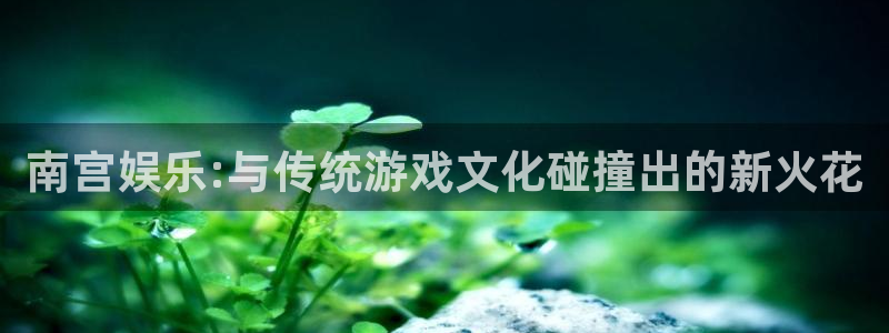 蓝狮在线的钱能提出来吗：南宫娱乐:与传统游戏文化碰撞出的新火花